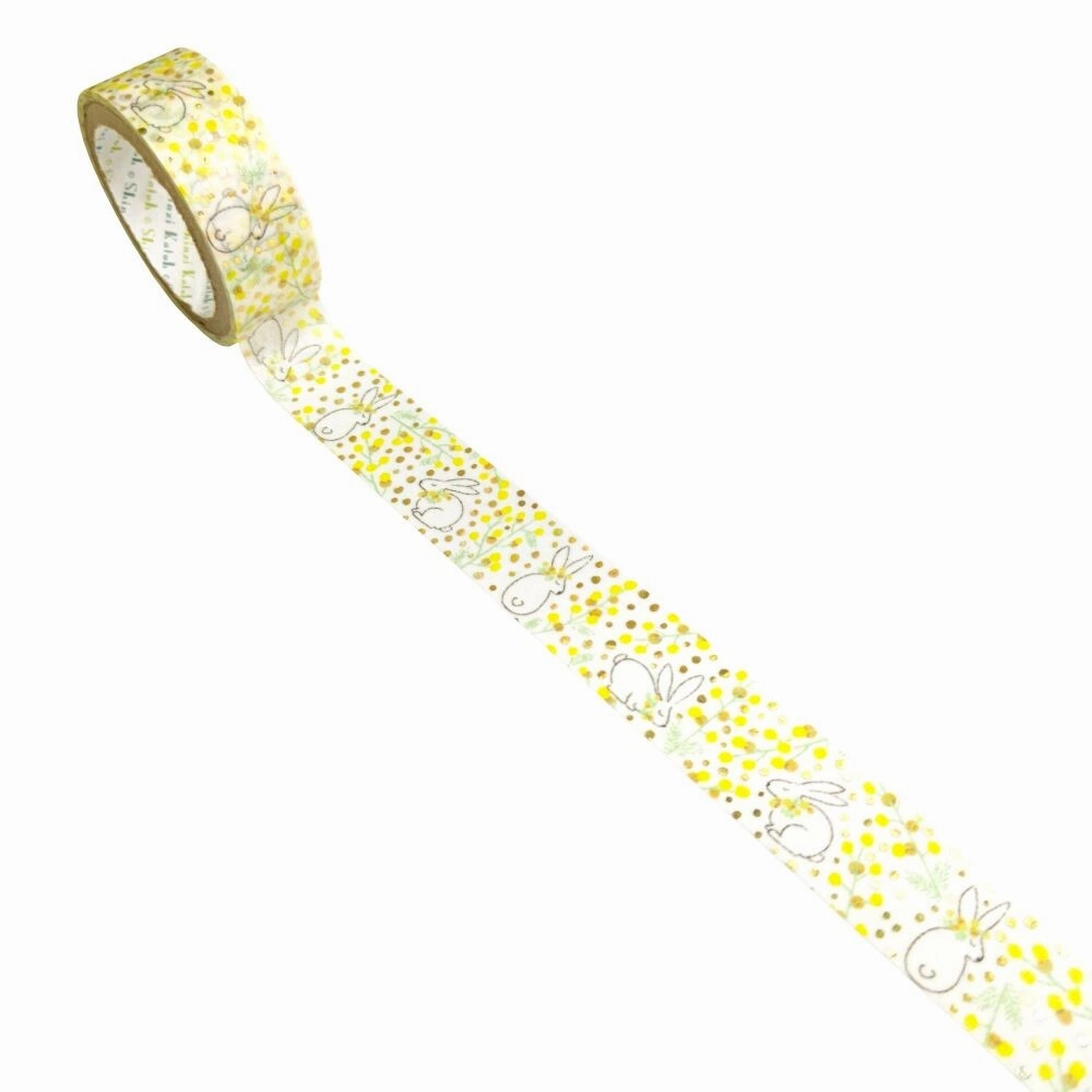 Mimoza Rabbit Washi Tape Shinzi Katoh Design special superior