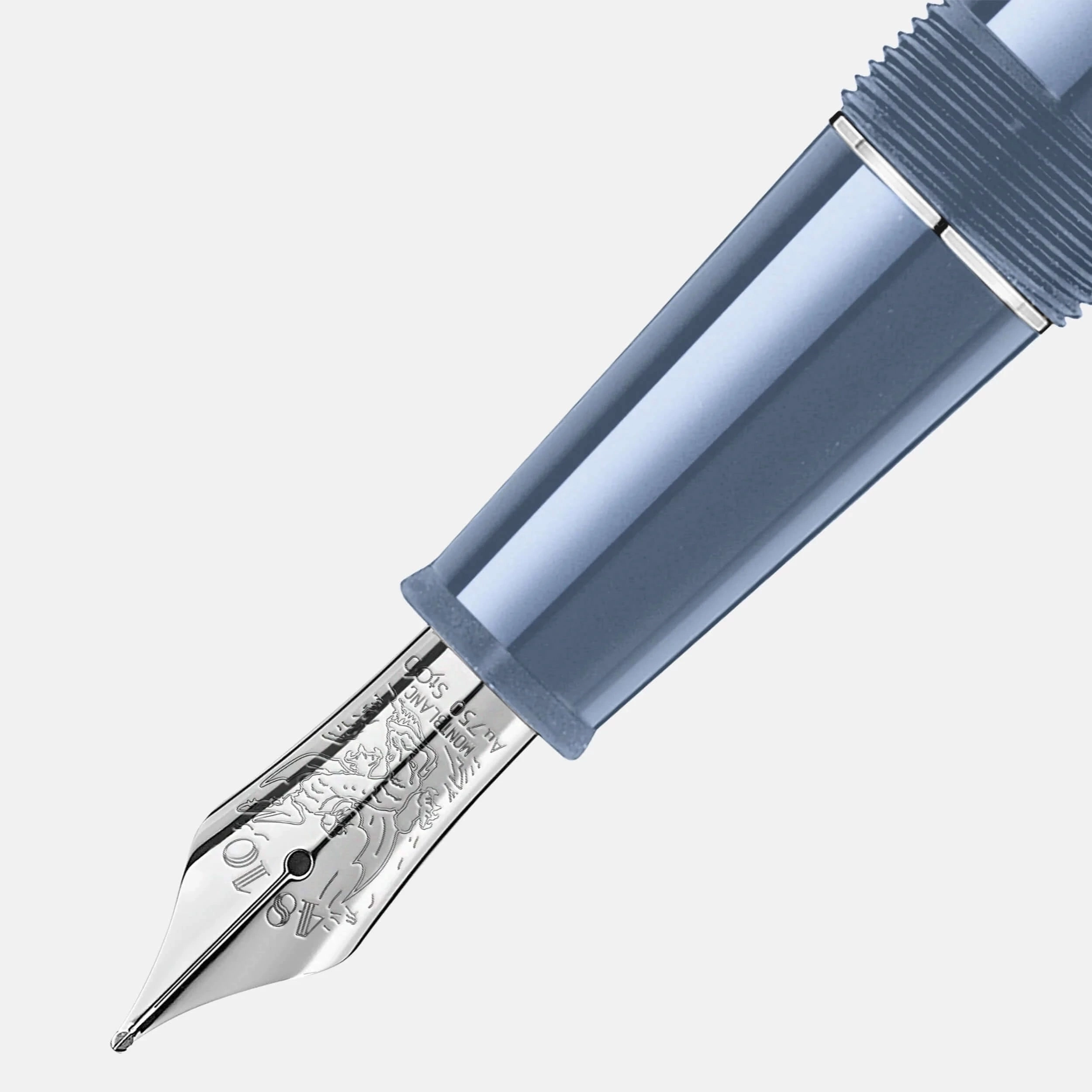 Montblanc Meisterstck Glacier Dou Classique Fountain Pen lightweight vintage