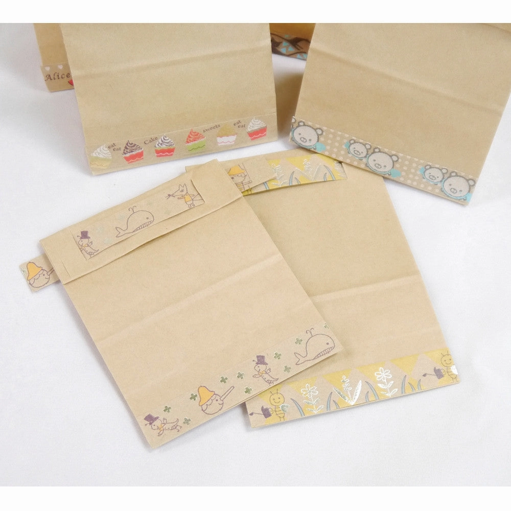 sleek Pinocchio Kraft Paper Foil Washi Tape ? Shinzi Katoh Design