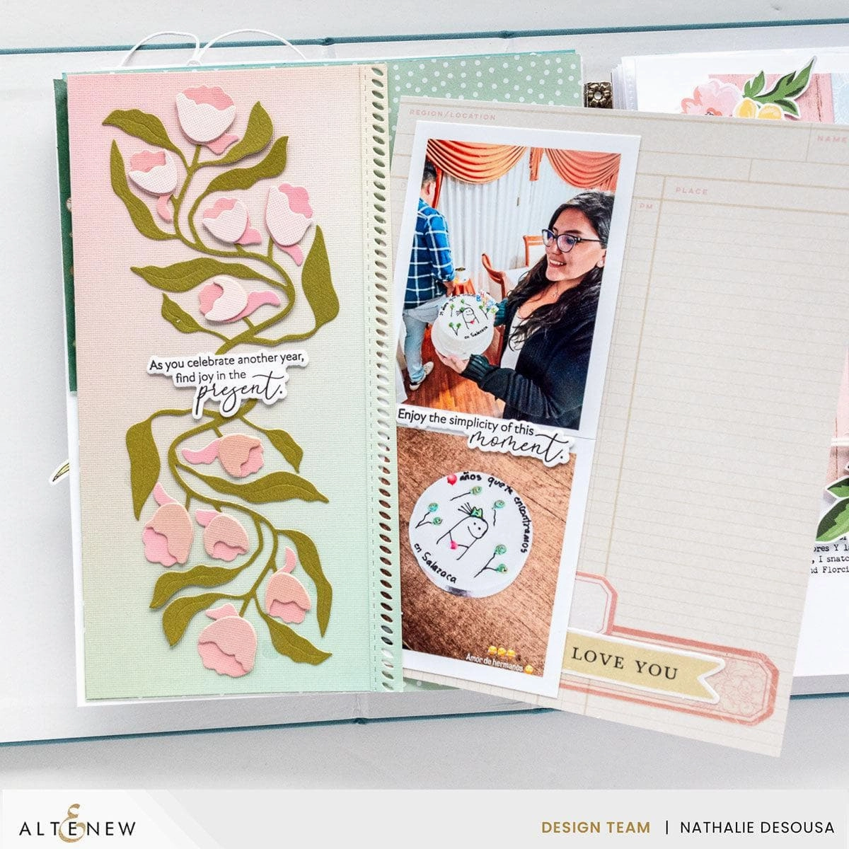 Whimsical Flower Vine Die Set slim