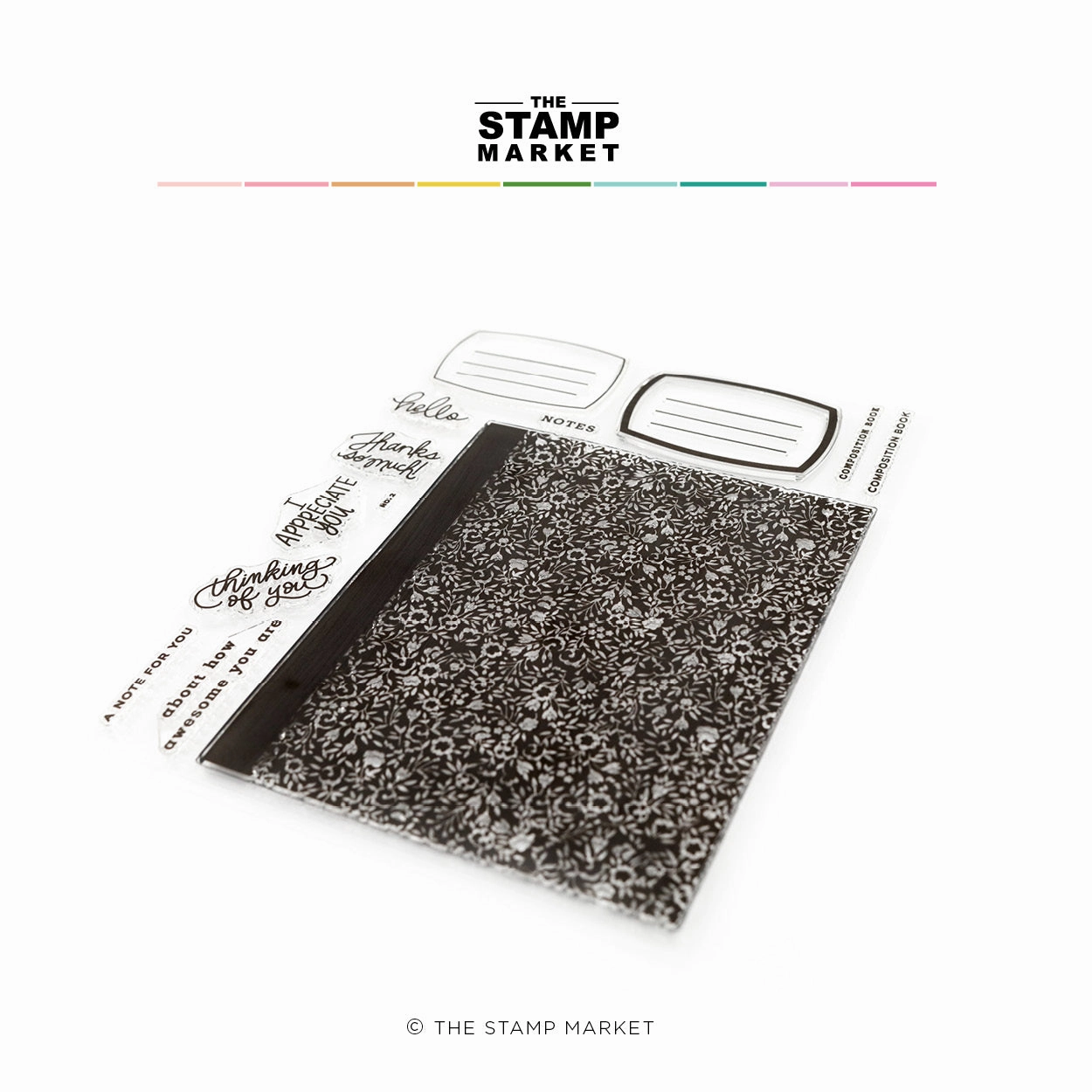 Composition Stamp Set plastic solid