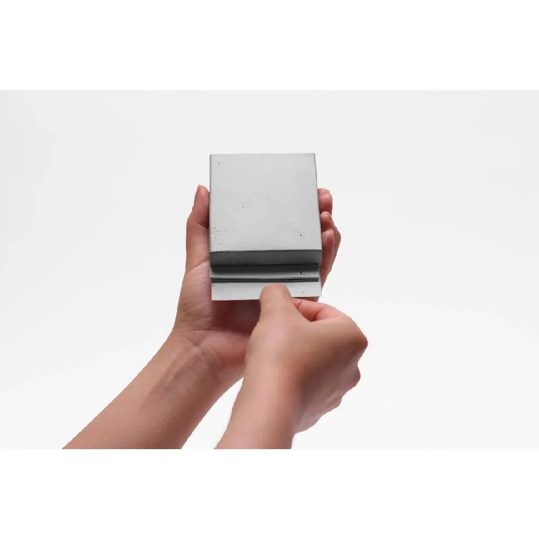 Concrete Memo Block muted narrow