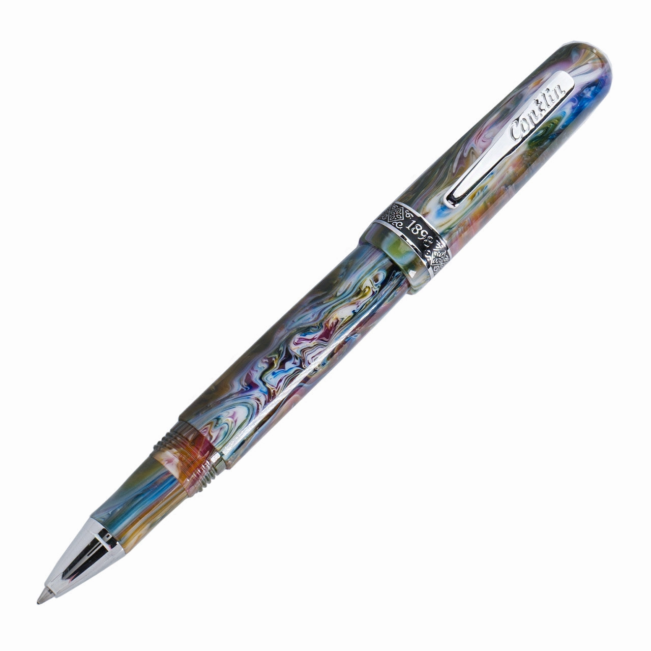plastic Conklin 1898 Misto Green Rollerball Pen