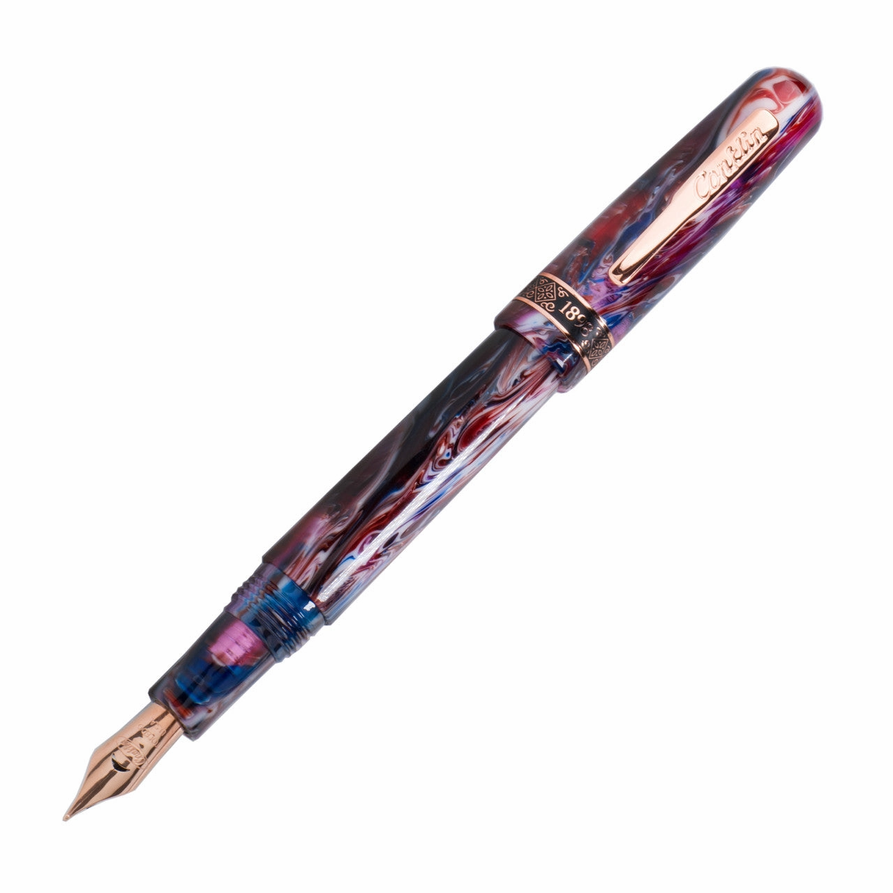 Conklin 1898 Misto Purple Fountain Pen basic heatproof