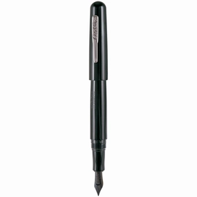 Conklin All American Raven Black Fountain Pen locking wrapped