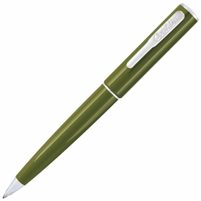 exclusive Conklin Coronet Olive Ballpoint Pen