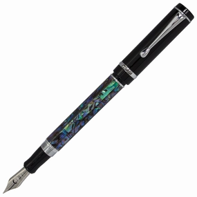 modern stackable Conklin Duragraph Abalone Nights Fountain Pen