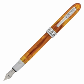 pastel slim Conklin Symetrik Precious Amber Fountain Pen