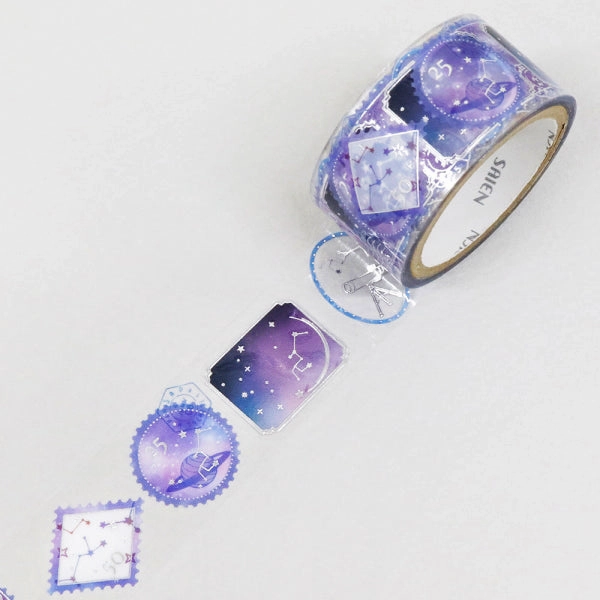 giant Constellation Stamp Story Clear Tape