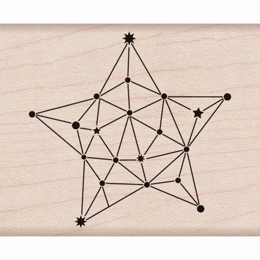 Constellation Star Stamp collapsible small