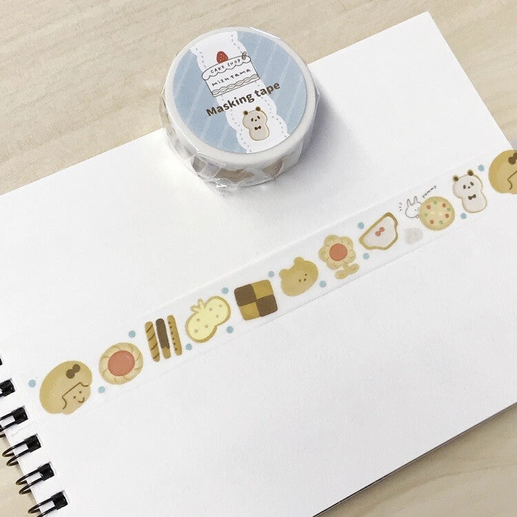 Cookies Cake Shop Washi Tape Mizutama square