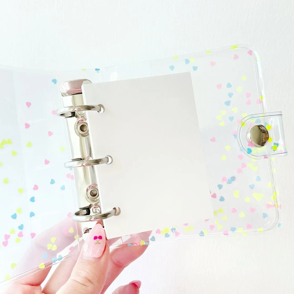 Mini Binder Paper Inserts retractable