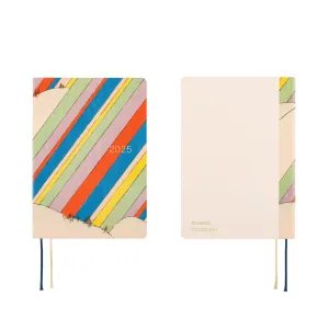 stackable Unsodo Bijutsukai (Rainbow) Hon A6 Size