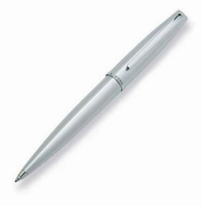 sturdy loose Aurora Style Metal Chrome Ballpoint Pen