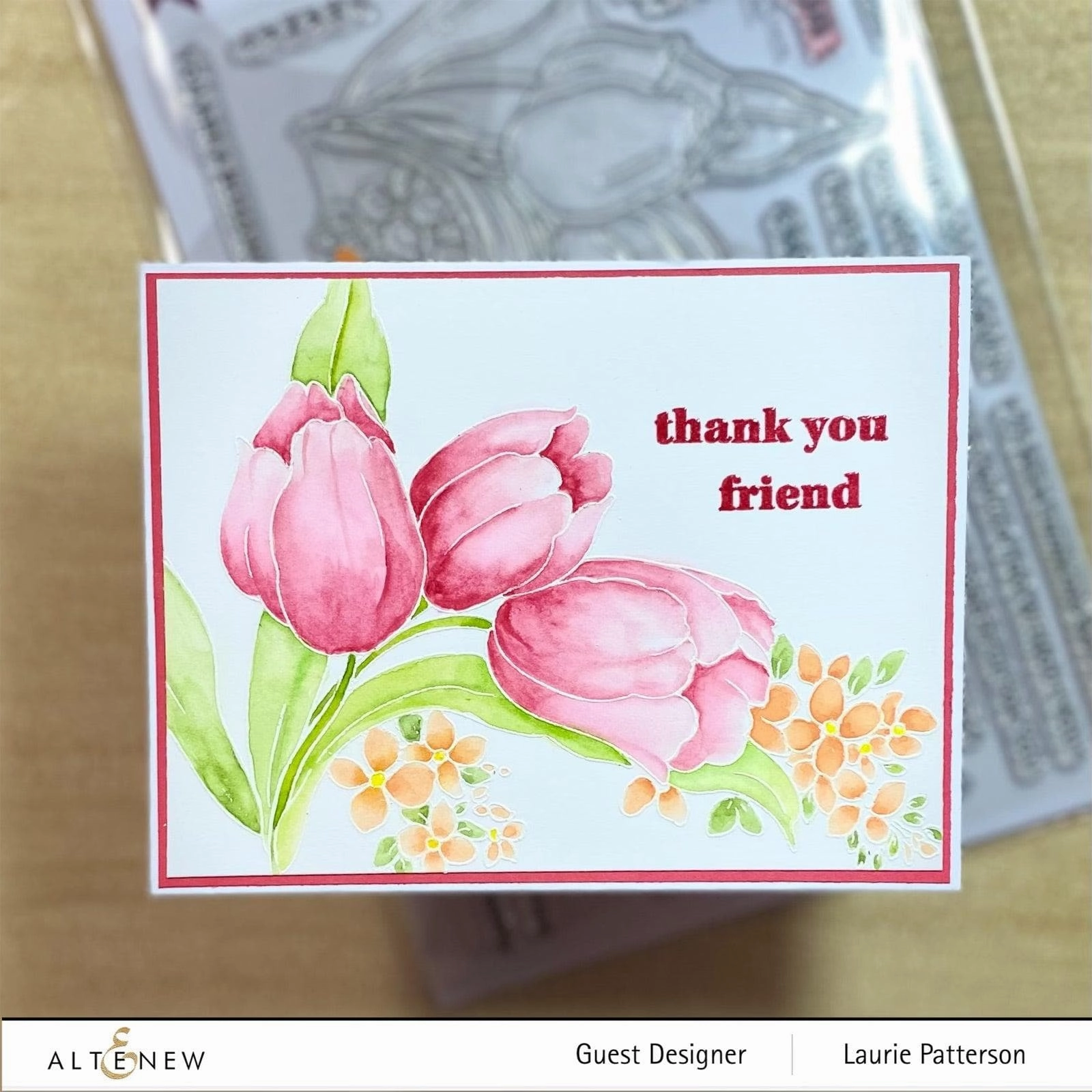 Build-A-Garden: Tulips & Friends Add-On Die wide