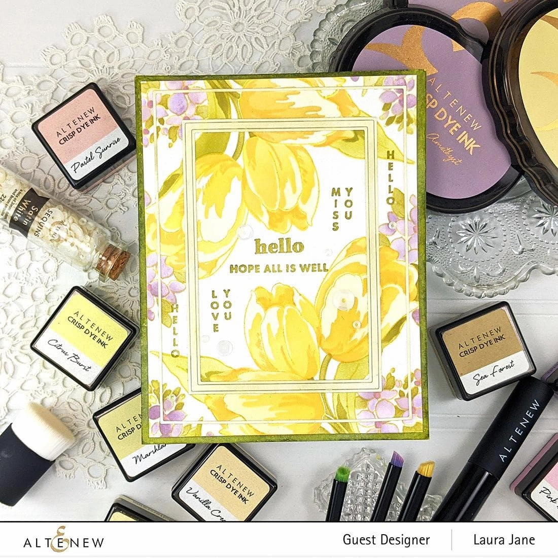 loose Build-A-Garden: Tulips & Friends Add-On Die