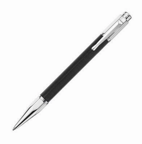 Caran D'Ache Varius Ivanhoe Black Ballpoint Pen steel