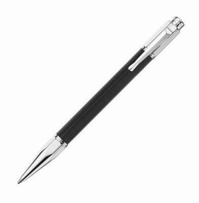 Caran D'Ache Varius Ivanhoe Black Ballpoint Pen steel