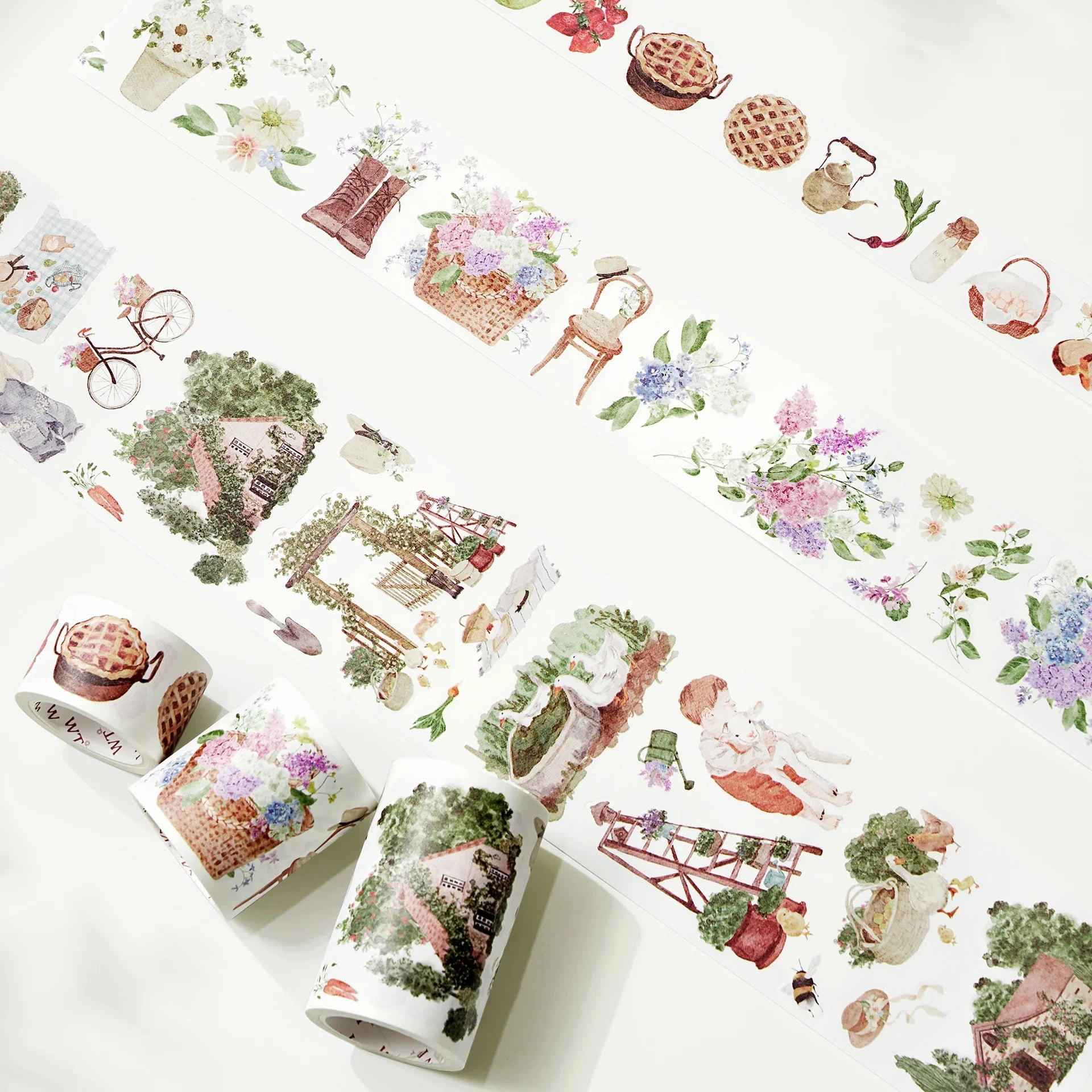 Cottage Charm Washi Tape Sticker Set professional