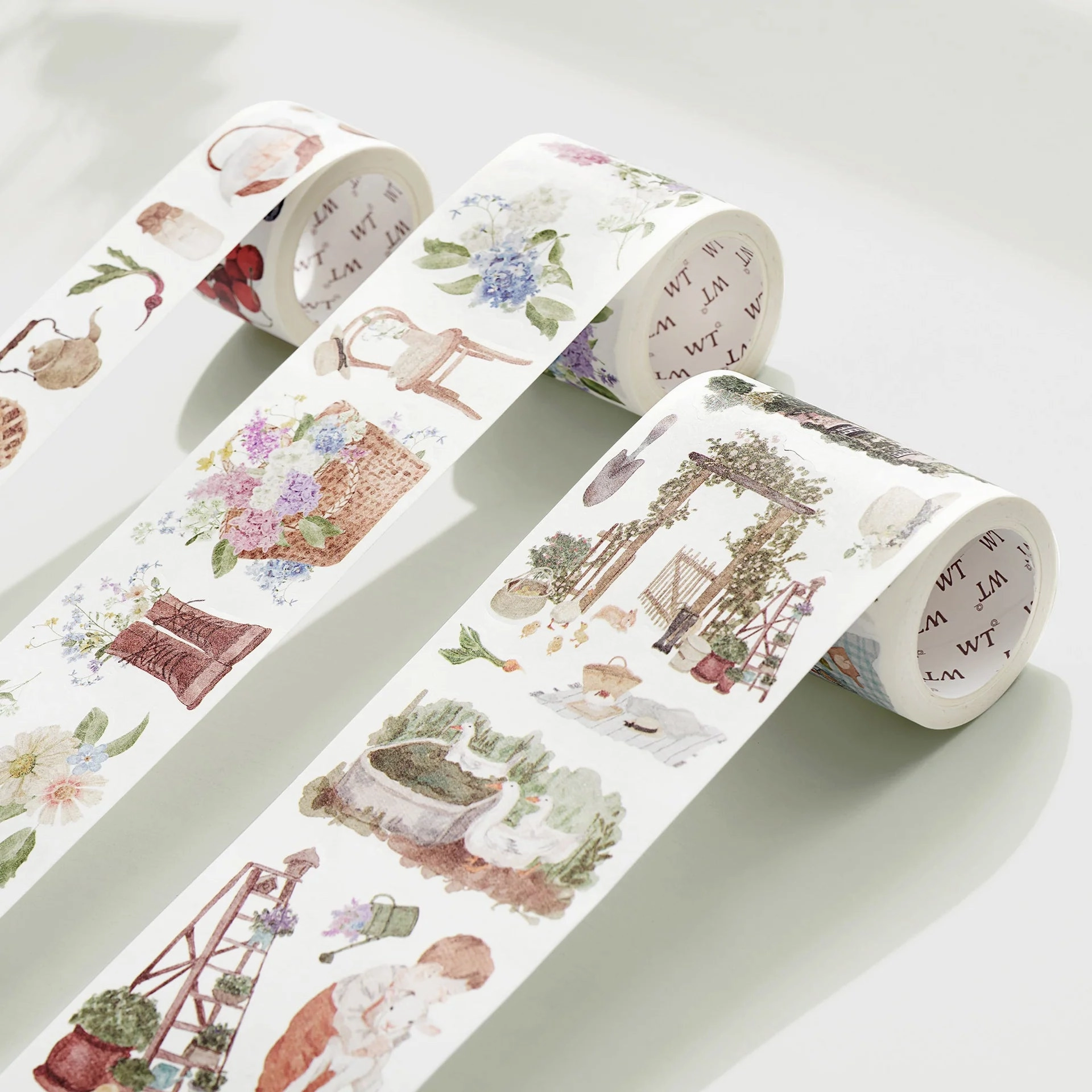 Cottage Charm Washi Tape Sticker Set tall