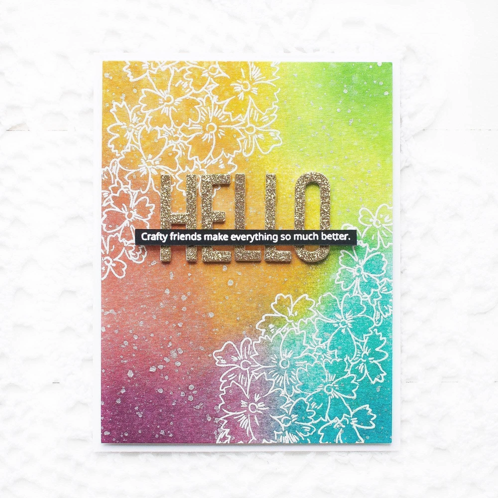 soft Fine Alphabet Die Set