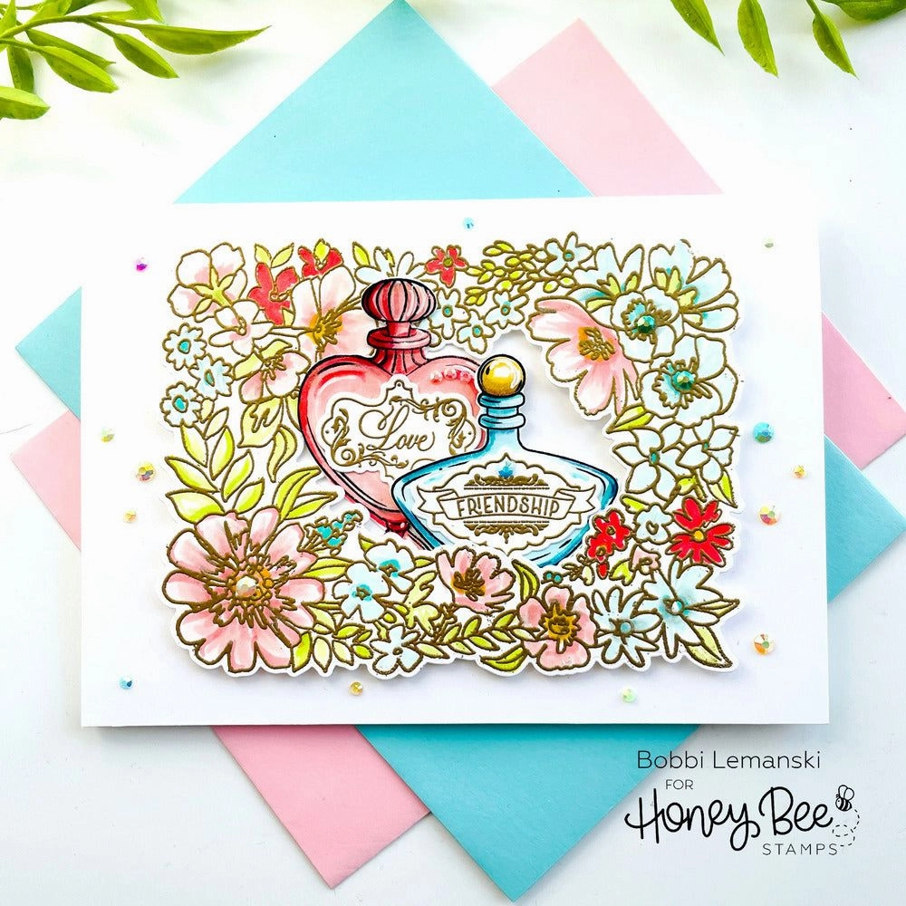 Friendship Frame - 6X6 Stamp Set metal magnetic