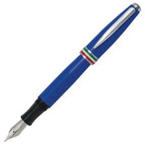 Monteverde Aldo Domani Italia Blue Fountain Pen foldable