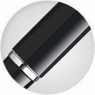 Waterman Expert Black Lacquer & Chrome Fountain Pen loose