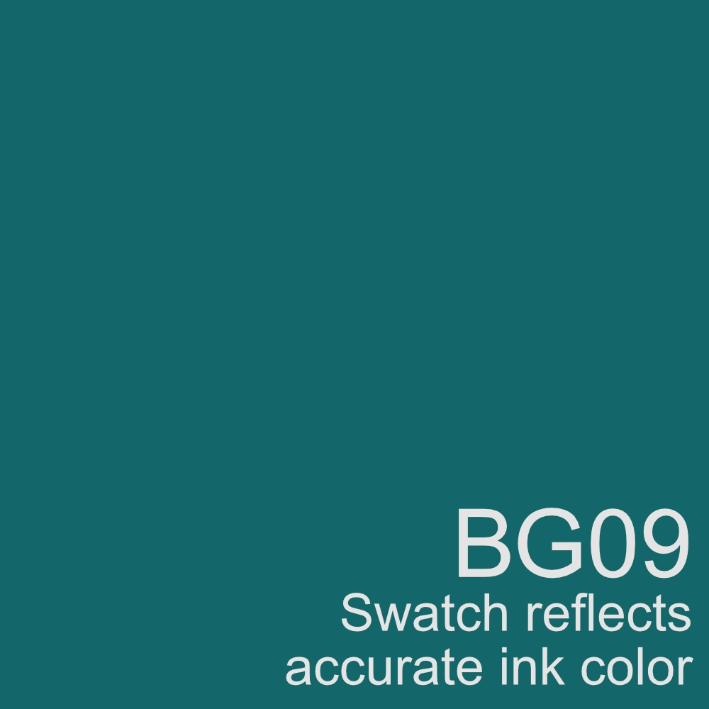 Copic Sketch Marker - Bg09 Blue Green narrow deluxe