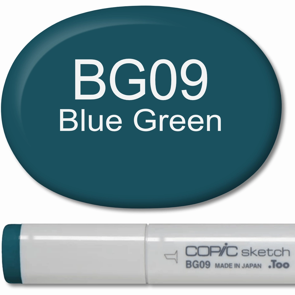 musthave latest Copic Sketch Marker - Bg09 Blue Green