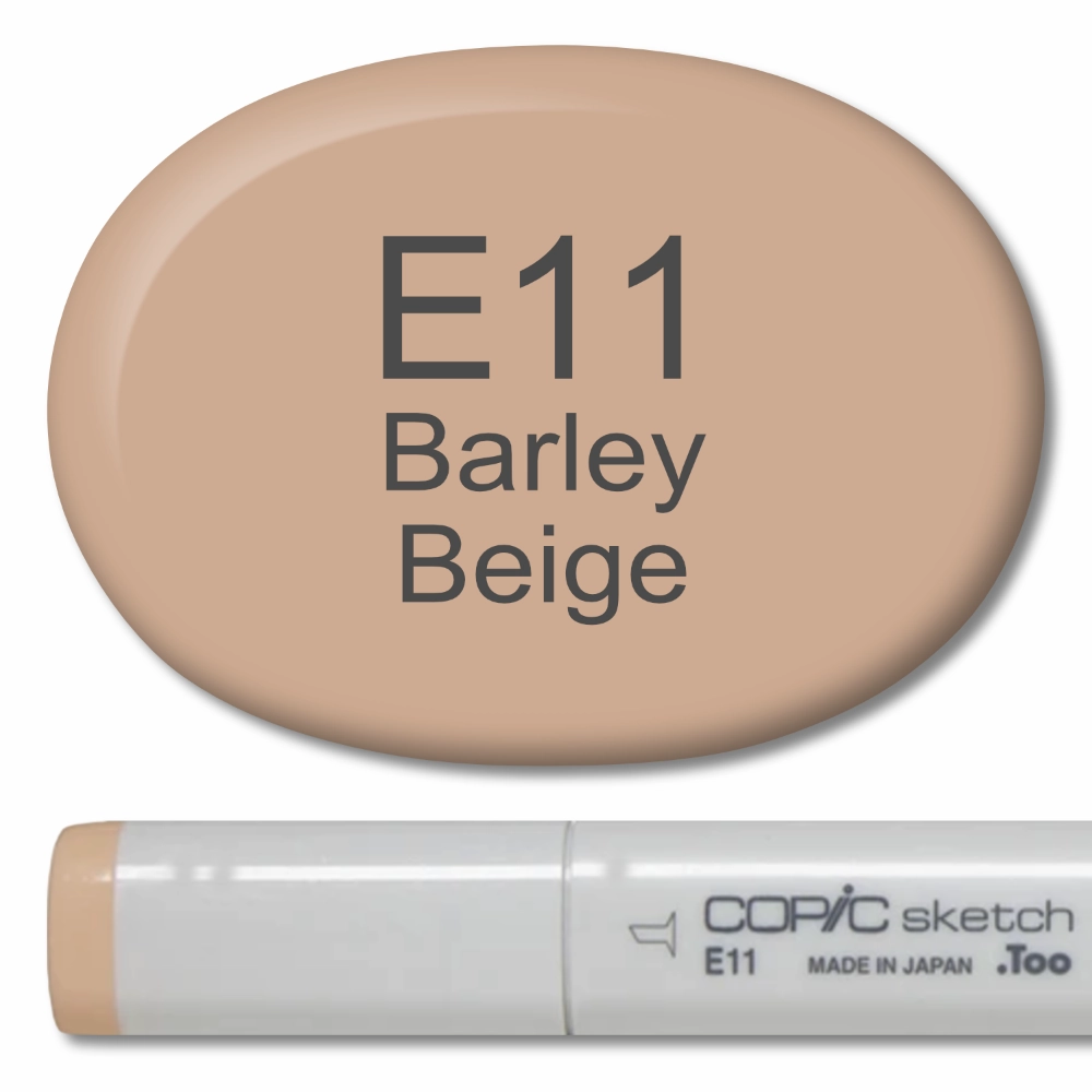 Copic Sketch Marker - E11 Barley Beige fiber bundle
