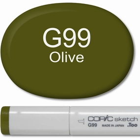 Copic Sketch Marker - G99 Olive synthetic