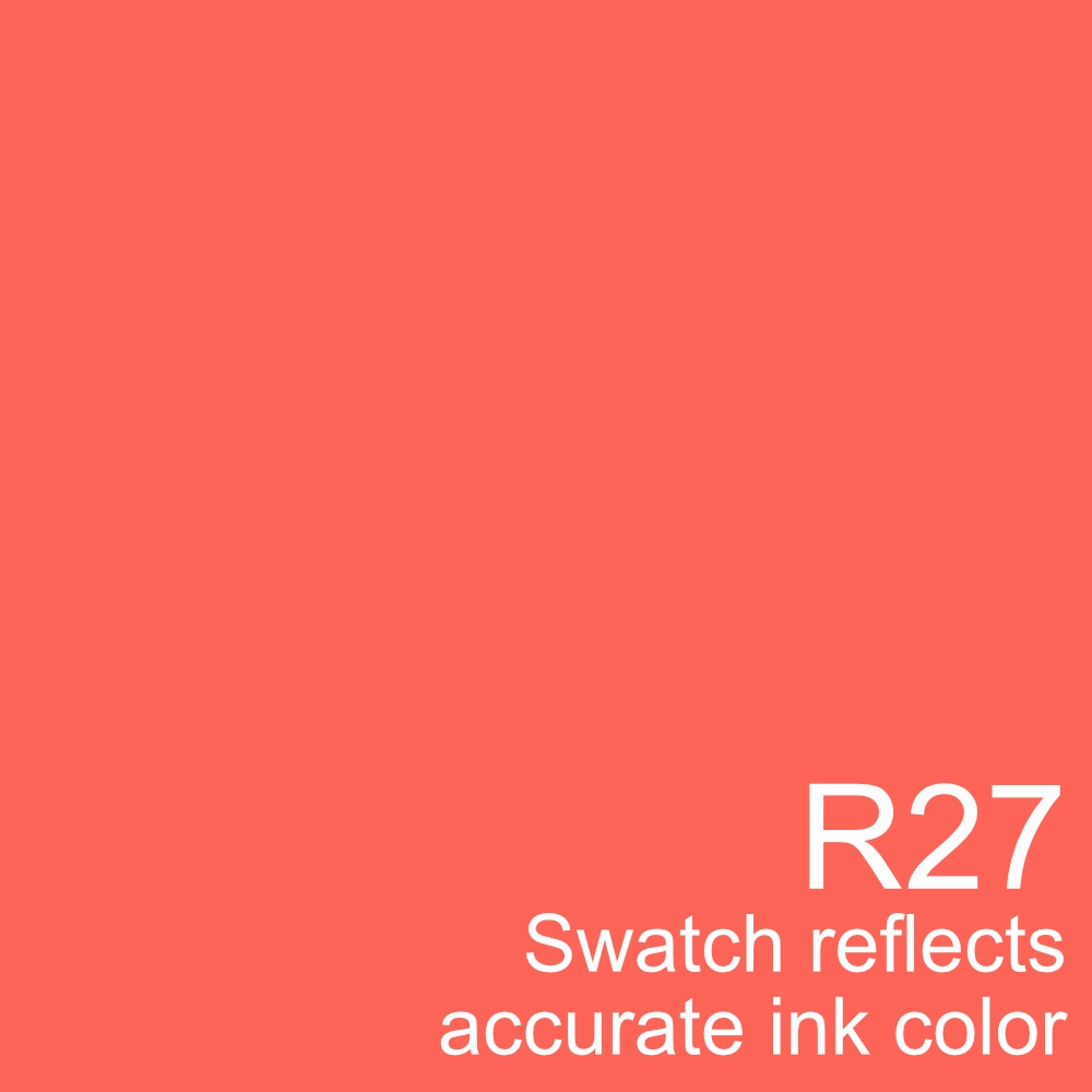 matte robust Copic Sketch Marker - R27 Cadmium Red