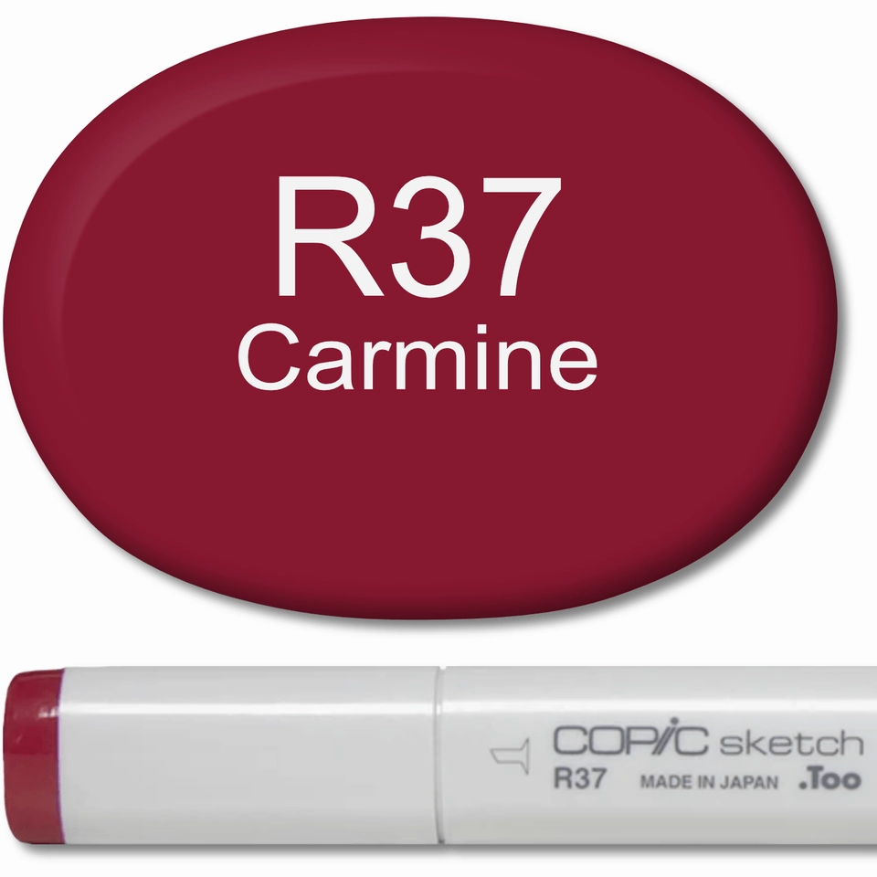 retractable Copic Sketch Marker - R37 Carmine