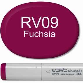 Copic Sketch Marker - Rv09 Fuchsia quickdry