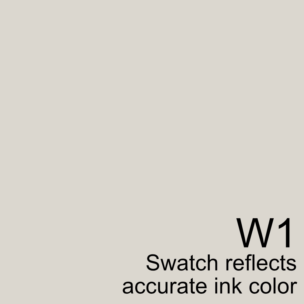 Copic Sketch Marker - W1 Warm Gray 1 tall soft