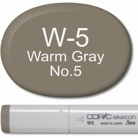 Copic Sketch Marker - W5 Warm Gray 5 eco