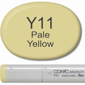 Copic Sketch Marker - Y11 Pale Yellow sturdy essential