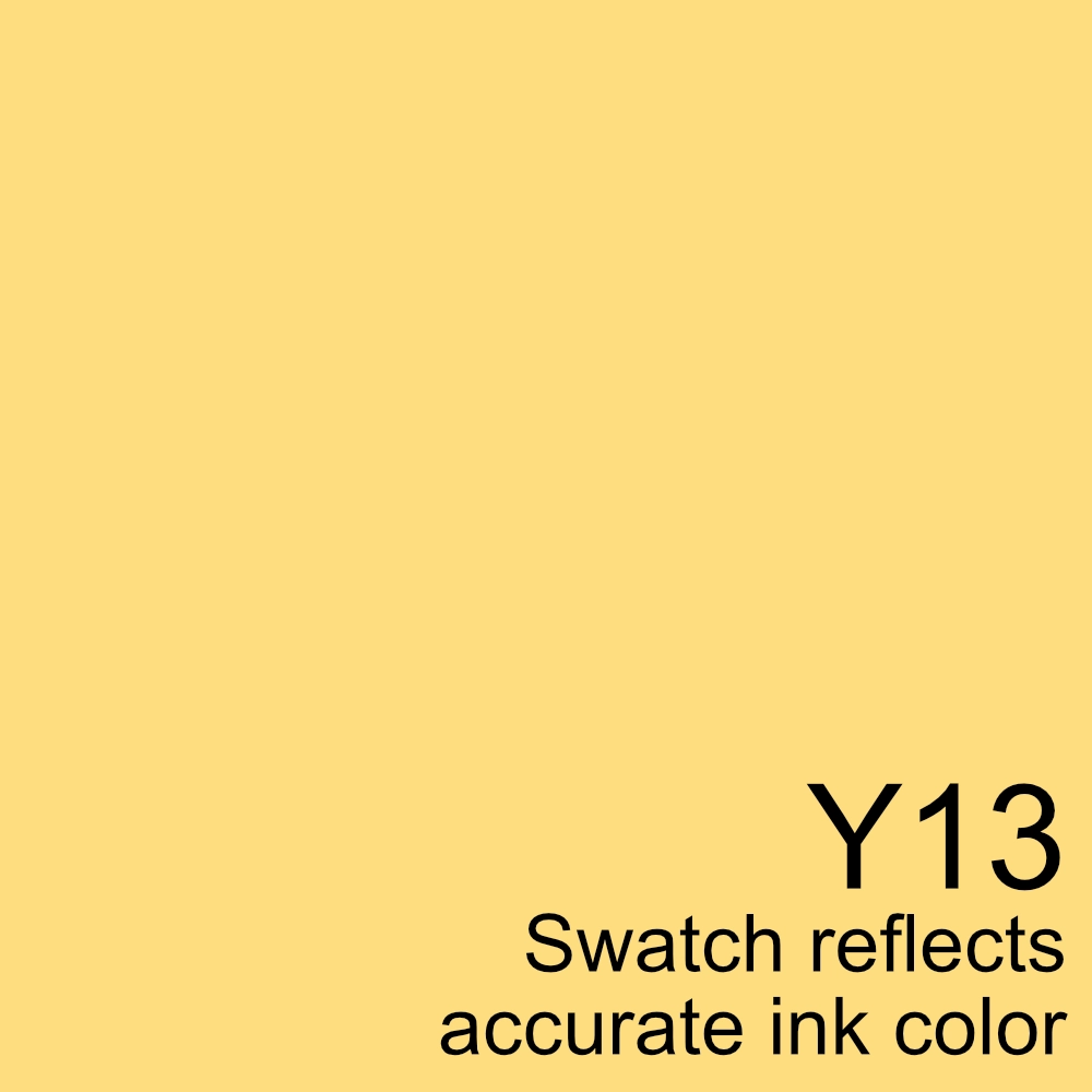 Copic Sketch Marker - Y13 Lemon Yellow sealed professional