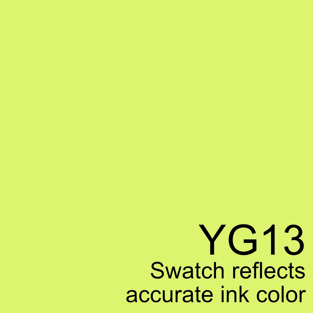 linen Copic Sketch Marker - Yg13 Chartreuse