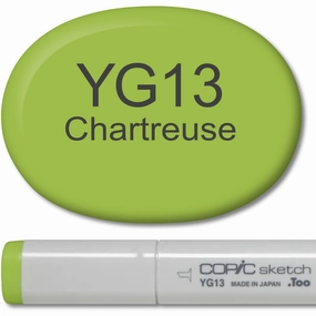 Copic Sketch Marker - Yg13 Chartreuse portable quickdry