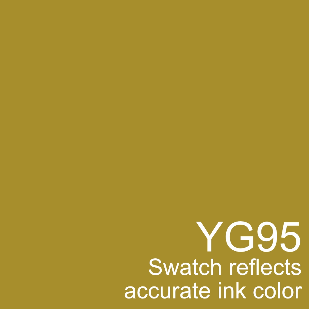 Copic Sketch Marker - Yg95 Pale Olive single