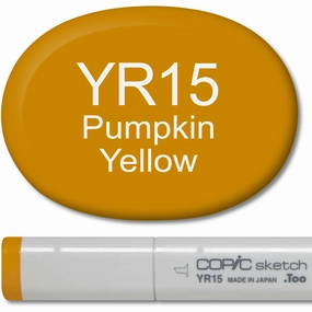 gift Copic Sketch Marker - Yr15 Pumpkin Yellow