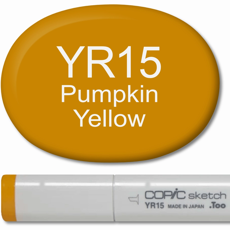gift Copic Sketch Marker - Yr15 Pumpkin Yellow