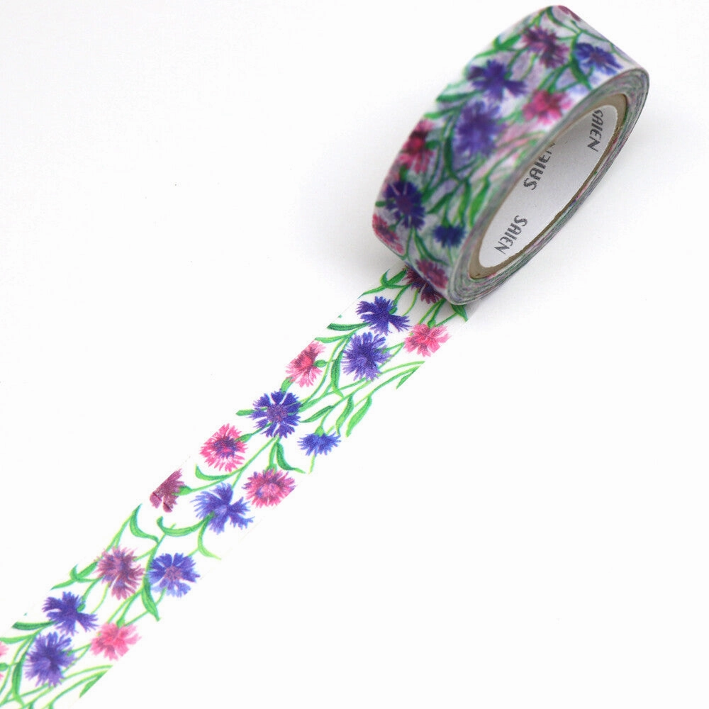 recycled Cornlower Washi Tape Saien