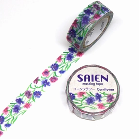 Cornlower Washi Tape Saien classic metal