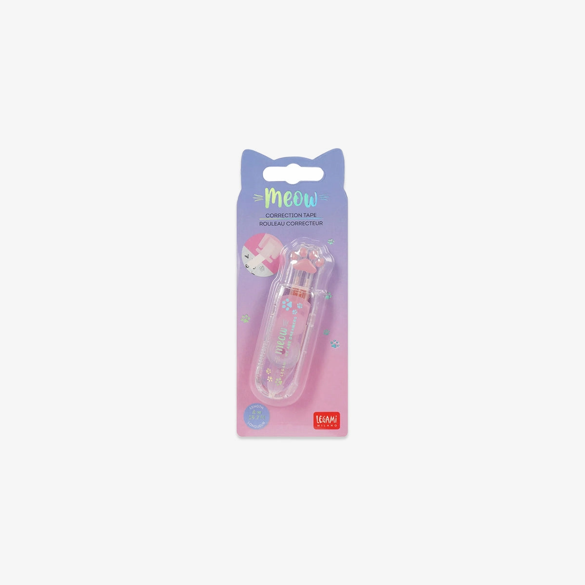 Correction Tape // Meow retractable