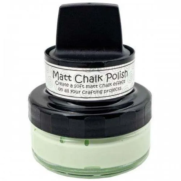 Cosmic Shimmer Matt Chalk Polish - Honeydew cotton