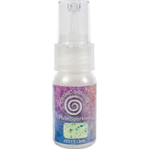 Cosmic Shimmer Pixie Sparkles - Zesty Lime budget pastel