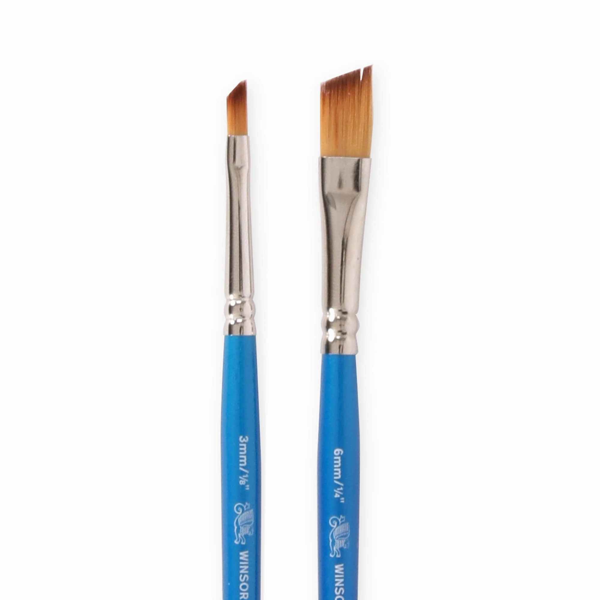 Cotman Synthetic Bristled Angled Paintbrush foldable